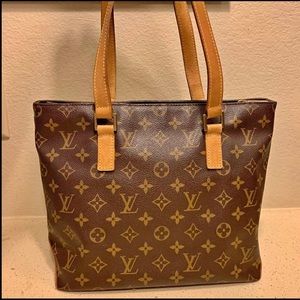 “SOLD”Authentic Louis Vuitton Cabo piano tote bag